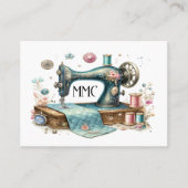 Naaien, haken, Quilt Visitekaartje (Voorkant)