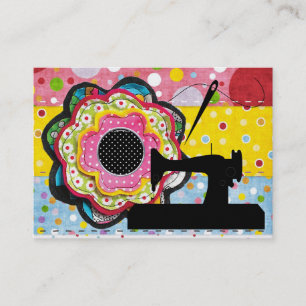 Naaien / handgemaakt door - Business / Enclosure K Visitekaartje