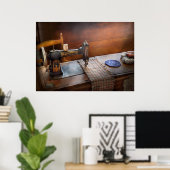 Naaien - Het is gewoon zwart en wit Poster (Thuiskantoor)