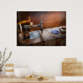 Naaien - Het is gewoon zwart en wit Poster (Keuken)