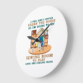 naaien | Ik denk dat ik het Huis moet reinigen Grote Klok (Hoek)