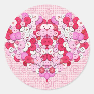 Naaien in liefde Stickers