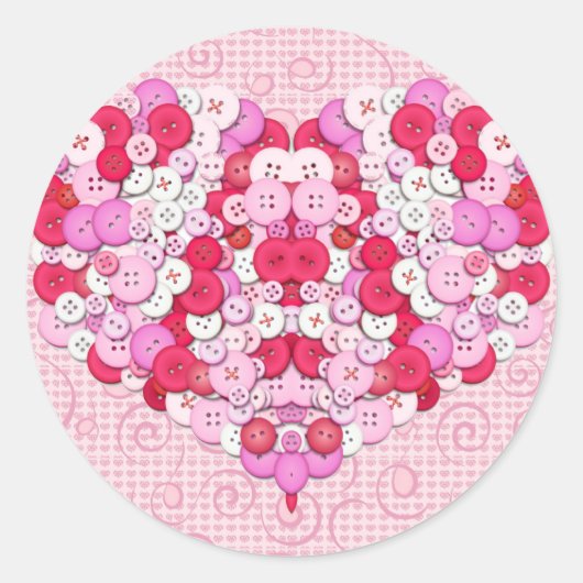 Naaien in liefde Stickers (Voorkant)