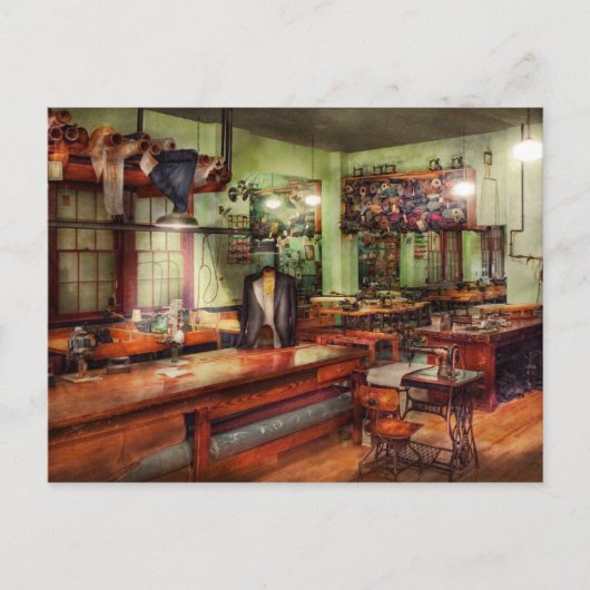 Naaien - Industrie - De sweatshop Briefkaart (Voorkant)