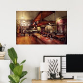 Naaien - Industriële kleding op maat Poster (Thuiskantoor)