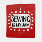 Naaien is mijn jam Ornament (Links)