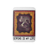 Naaien is mijn leven badmat (Voorkant Verticaal)