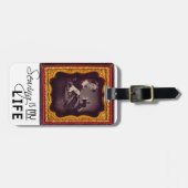 Naaien is mijn leven bagagelabel (Voorkant horizontaal)