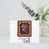 Naaien is mijn leven briefkaart (Staand voorkant)