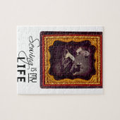 Naaien Is Mijn Leven Legpuzzel (Horizontaal)