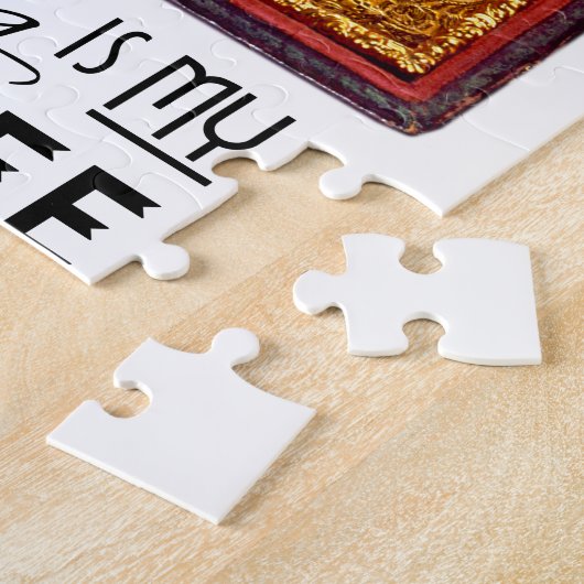 Naaien Is Mijn Leven Legpuzzel (Zijkant)