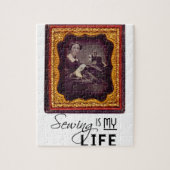 Naaien Is Mijn Leven Legpuzzel (Verticaal)