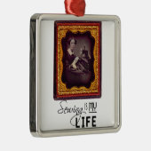 Naaien is mijn leven metalen ornament (Rechts)