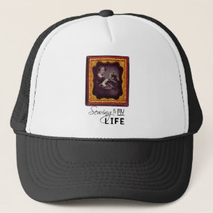 Naaien is mijn leven trucker pet