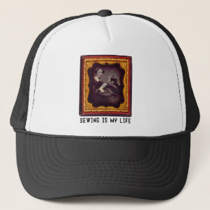 Naaien is mijn leven trucker pet