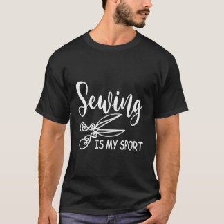 Naaien is mijn sportnaaigrot t-shirt