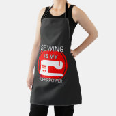 Naaien is mijn Superpower Quote Schort (Insitu)