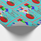 Naaien Je bent Sew Special Moederdag Verjaardag Cadeaupapier (Hoek)