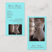 naaien.jpg, Blossom's wijzigingen, WeddingCusto... Visitekaartje (Voorkant / Achterkant)