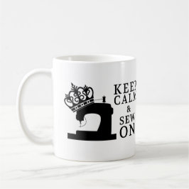 Naaien ・ Kalm naaien aanhouden ・ Vakken Tweekleurige Koffiemok