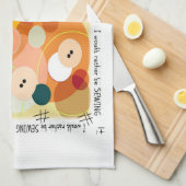 Naaien keukenhanddoek (Quarter Fold)