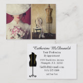 Naaien / kleermaker / Mode / naaister Visitekaartje (Voorkant / Achterkant)