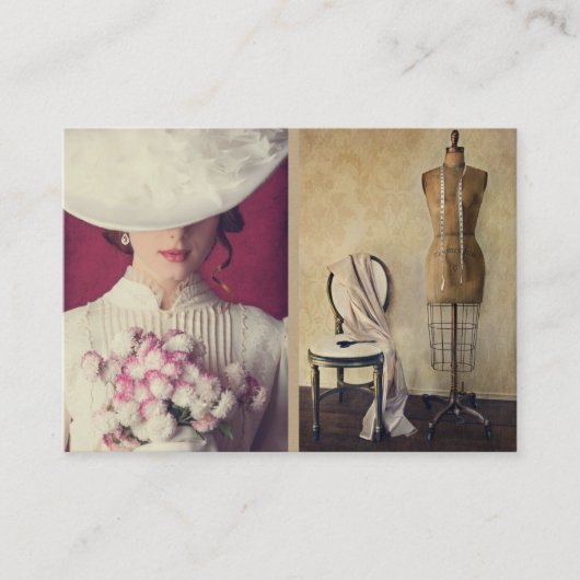 Naaien / kleermaker / Mode / naaister Visitekaartje (Voorkant)