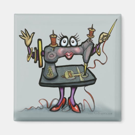 naaien magneet (Voorkant)