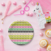 Naaien meetlint papier borden papieren bordje (Feest)