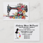 Naaien / Mode / Naadstress Maat Mighty Visitekaartje (Voorkant / Achterkant)