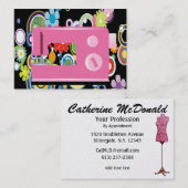 Naaien / Mode / Naaisters - SRF Visitekaartje (Voorkant / Achterkant)