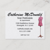 Naaien / Mode / Naaisters - SRF Visitekaartje (Achterkant)