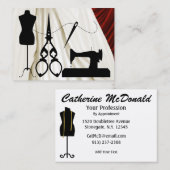 Naaien / Mode / Naaisters - SRF Visitekaartje (Voorkant / Achterkant)