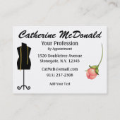 Naaien / Mode / Naaisters - SRF Visitekaartje (Achterkant)