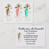 Naaien / Mode / Naaisters Visitekaartje (Voorkant / Achterkant)