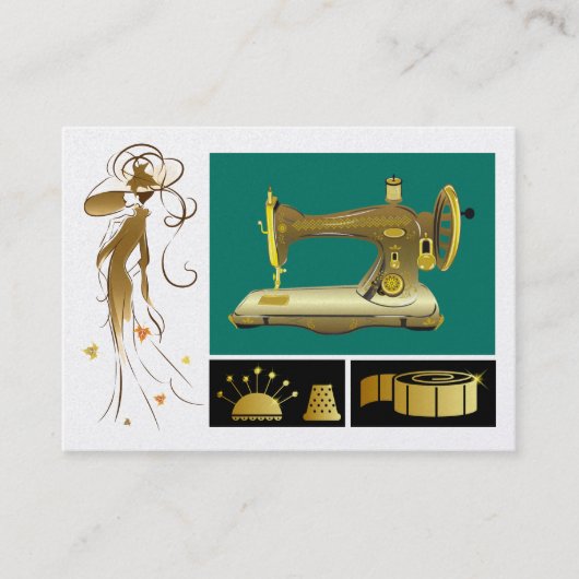 Naaien / Mode / Naaisters Visitekaartje (Voorkant)