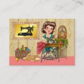 Naaien / Naadstress / Mode Visitekaartje (Voorkant)