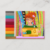 Naaien / Naadstress / Mode Visitekaartje (Voorkant)