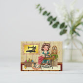 Naaien / Naadstress / Mode Visitekaartje (Staand voorkant)