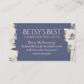 Naaien naaister veranderingen vogel visitekaartje (Achterkant)