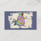 Naaien naaister veranderingen vogel visitekaartje (Voorkant)