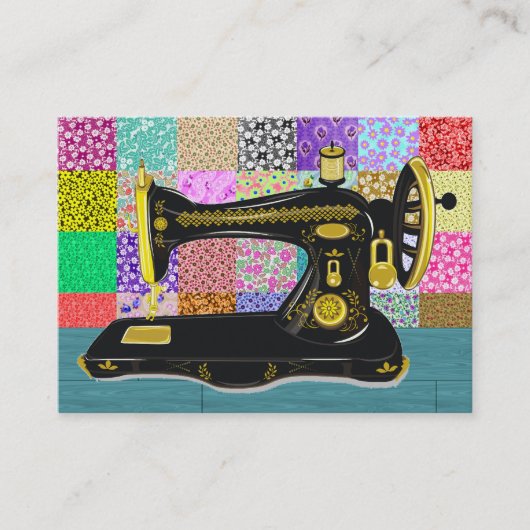 Naaien / Naaisters / Mode - SRF Visitekaartje (Voorkant)