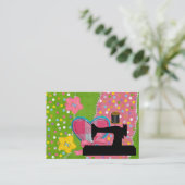 Naaien / Naaisters / Mode - SRF Visitekaartje (Staand voorkant)