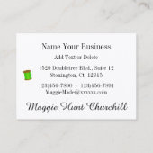 Naaien / Naaisters / Mode - SRF Visitekaartje (Achterkant)