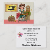 Naaien / Naaisters / Mode - SRF Visitekaartje (Voorkant / Achterkant)