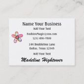 Naaien / Naaisters / Mode - SRF Visitekaartje (Achterkant)