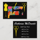 Naaien/naaisters/Modes - SRF Visitekaartje (Voorkant / Achterkant)