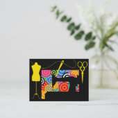 Naaien/naaisters/Modes - SRF Visitekaartje (Staand voorkant)