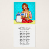 Naaien / Naaisters SQ Business / Gift Kaart (Voorkant /achterkant)