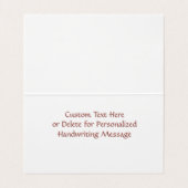 Naaien Naaistress Kledingkast Tailor Visitekaartje (Binnenkant ongevouwen)